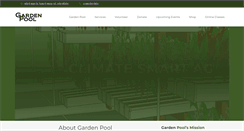 Desktop Screenshot of gardenpool.org